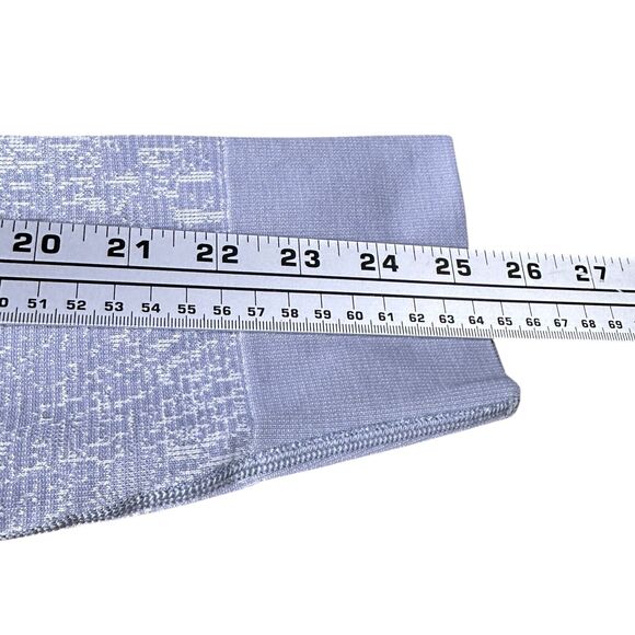 Lululemon Swiftly Breathe Top Womens 14 Long Sleeve Gray Silverescent Activewear - Picture 9 of 10